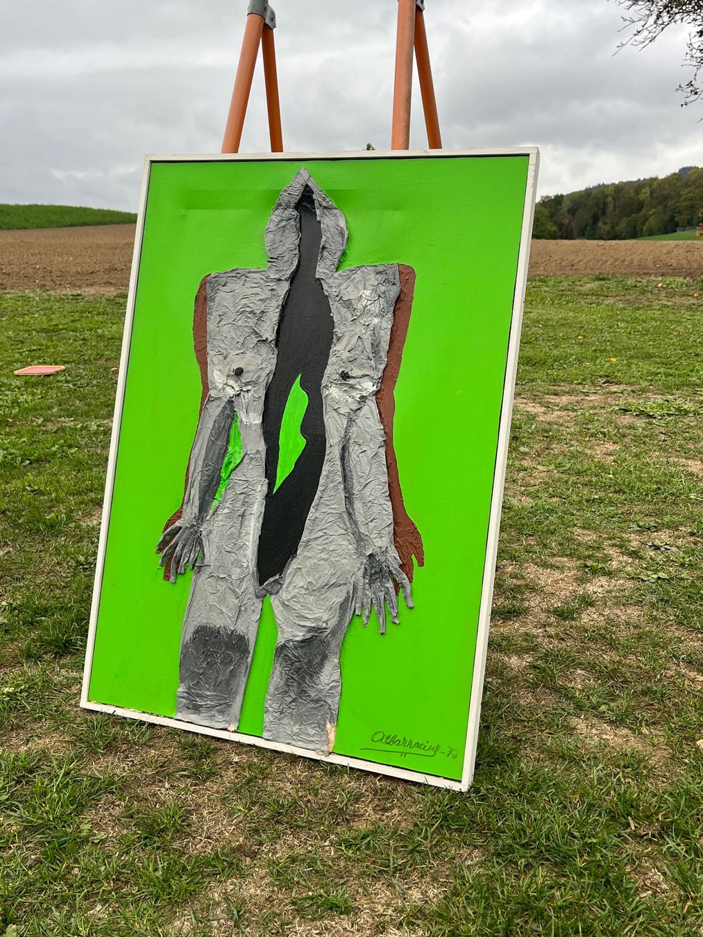 Foto & Immagini: Kunstwerk Bild moderne Mischtechnik  Albarracini – Usato da Allmendingen b. BE venduto da juair 6