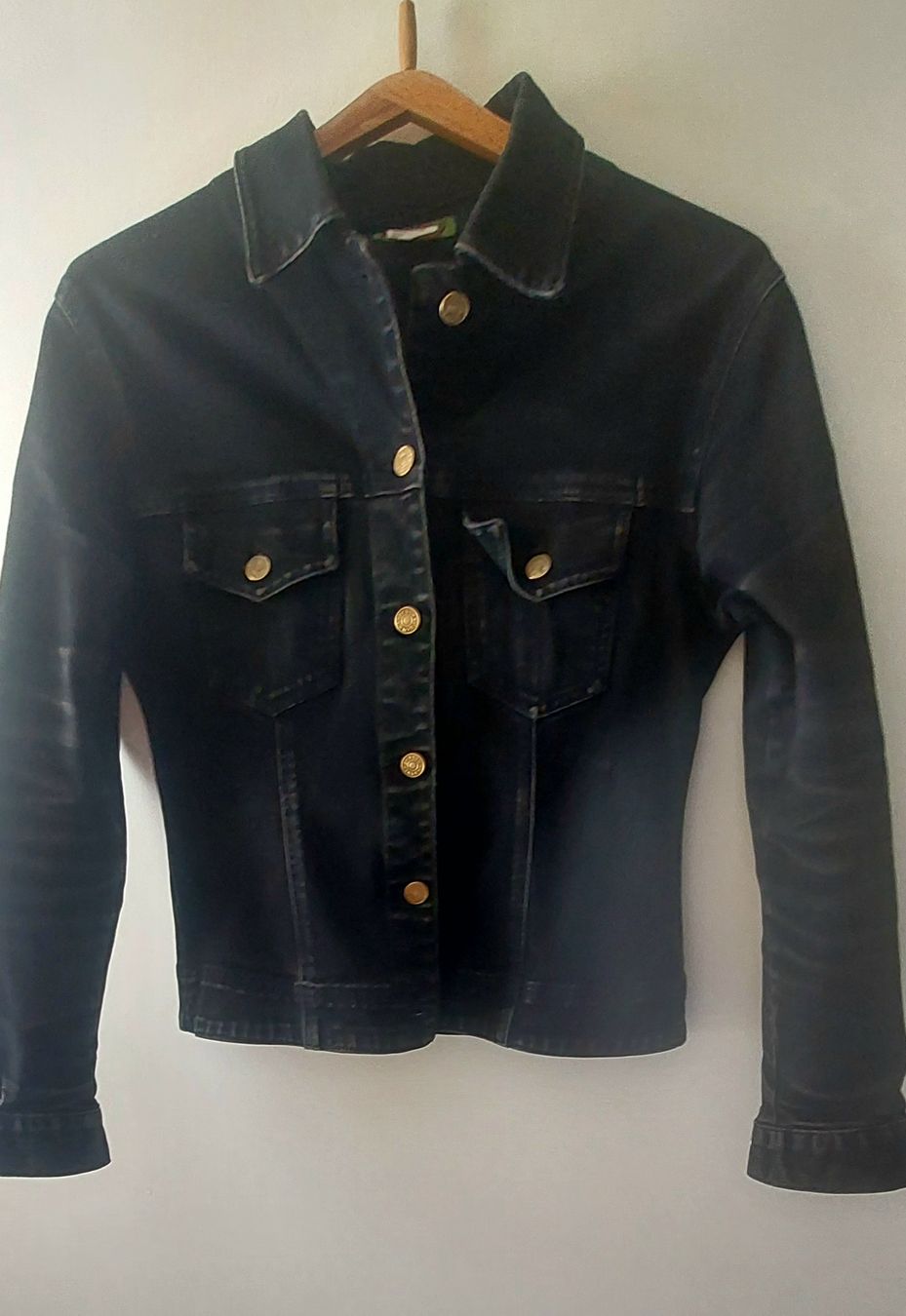 Jacken: Veste jeans noire taille M – Gebraucht aus Plan-Les-Ouates von Lolothebest 1