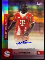 Topps Dayot Upermecano Auto 11/25 FC Bayern München