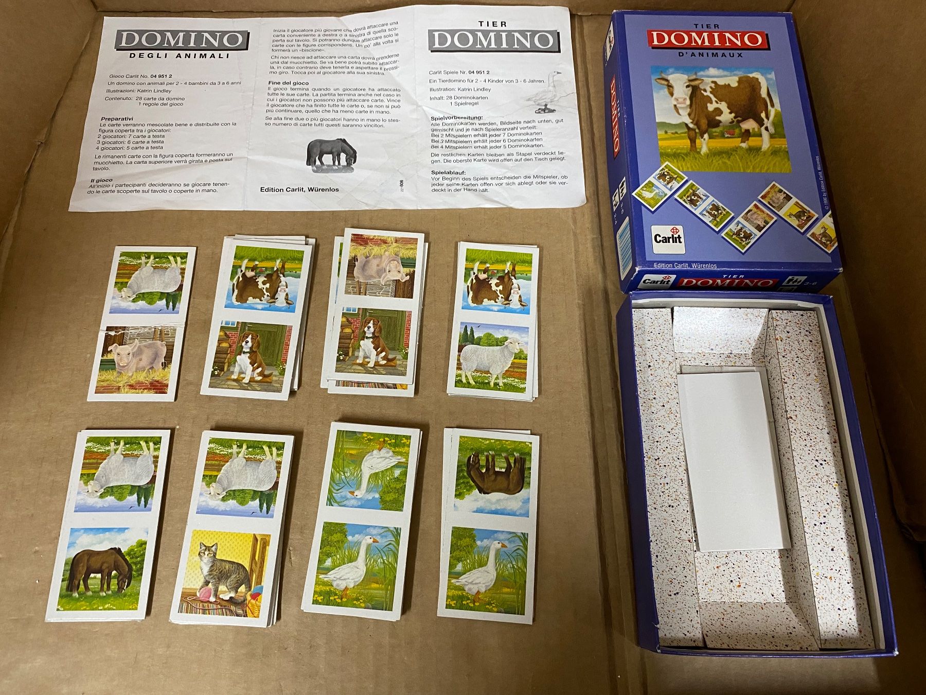 Carlit Giochi: Domino Tiere – Usato da Eschlikon TG venduto da RamonaSt