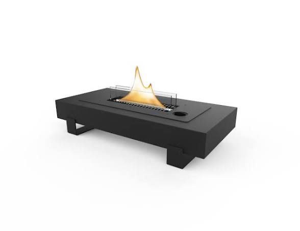 Cheminée:  Tender Fire Table Mountain Black, Bioethanol Tischkamin – Neuf avec emballage d'origine à Pieterlen par reboropi