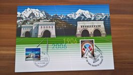 Combifolder Nr. 6, 100 Jahre Simplontunnel