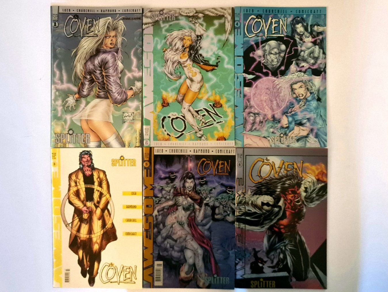 Fumetti: The Coven Comic Hefte 1-6, Splitter Comics – Usato da Aesch BL venduto da pri_fp8t
