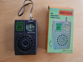 Retro AM Transistorradio "HOBBY-Sound" KS-121W OVP