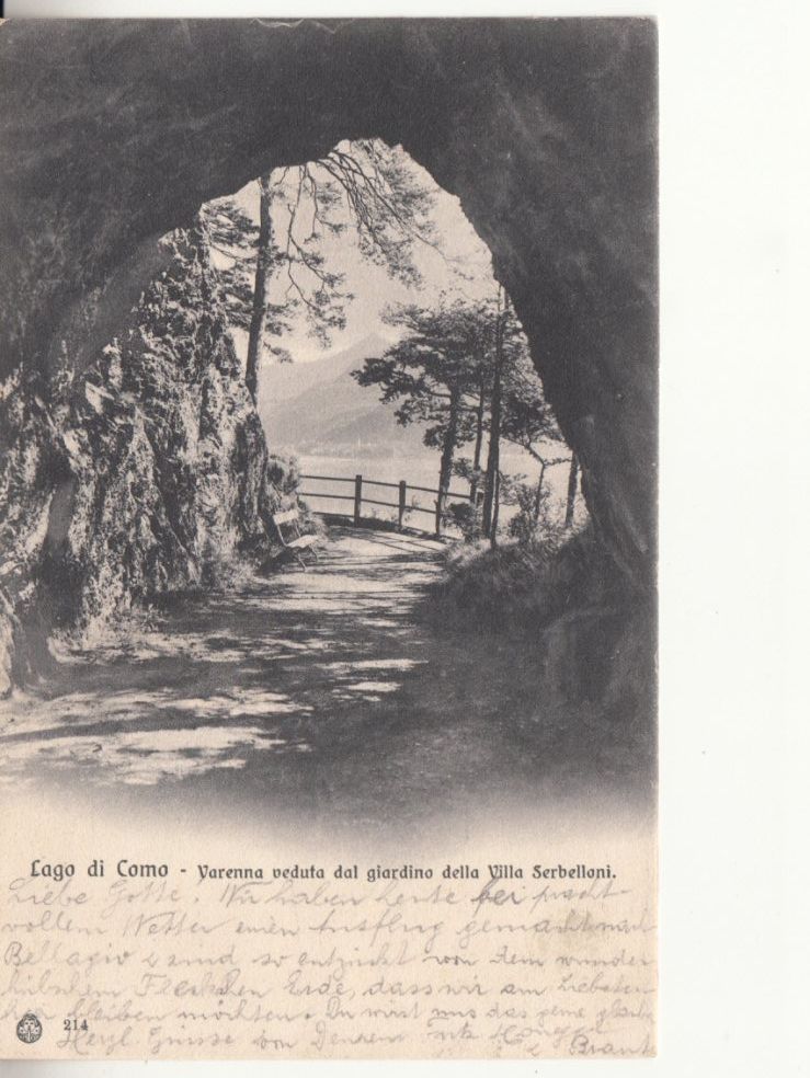 Cartoline postali: Lago di Como 1906 – Usato da Bürglen TG venduto da StampGraf