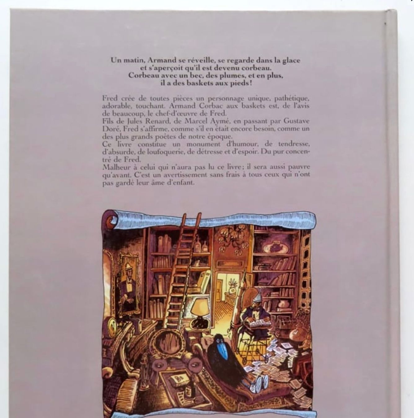 Fumetti: Fred - Le corbac aux baskets, avec dessin orginal signé – Usato da Le Locle venduto da LibrairieLaBergerie 3