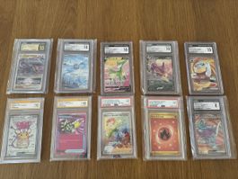 Pokemon karten gegraded!
