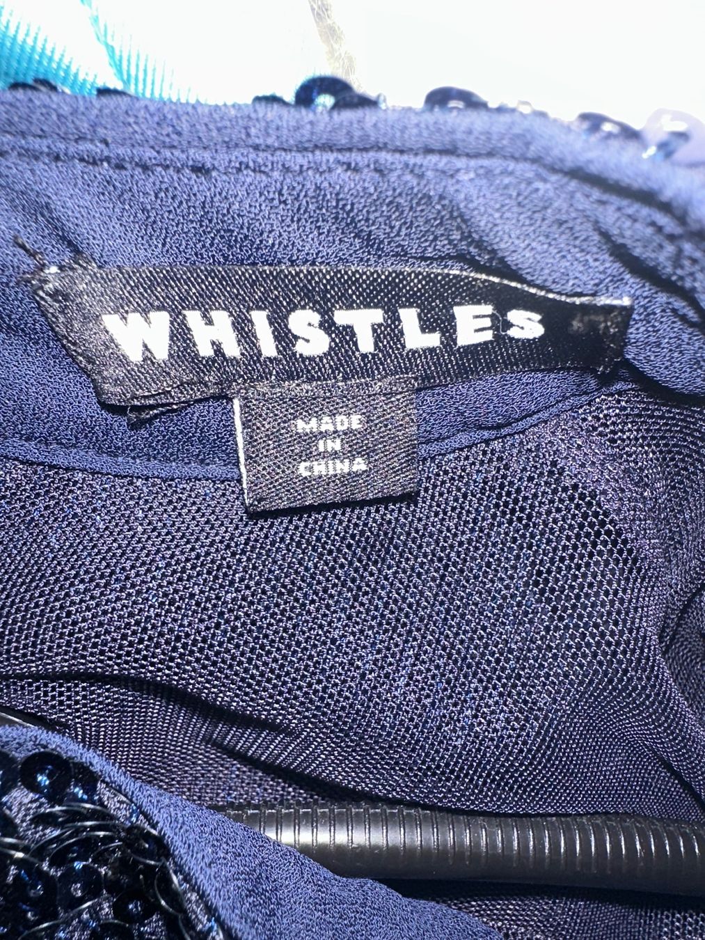 Top: Pailletten-Top von WHISTLES, 36 – Usato da Lachen SZ venduto da zabalina 3