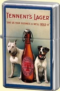 Accendini: Feuerzeug Tennet's Lager – Nuovo (secondo la descrizione) da Schalunen venduto da schwabspielautomaten