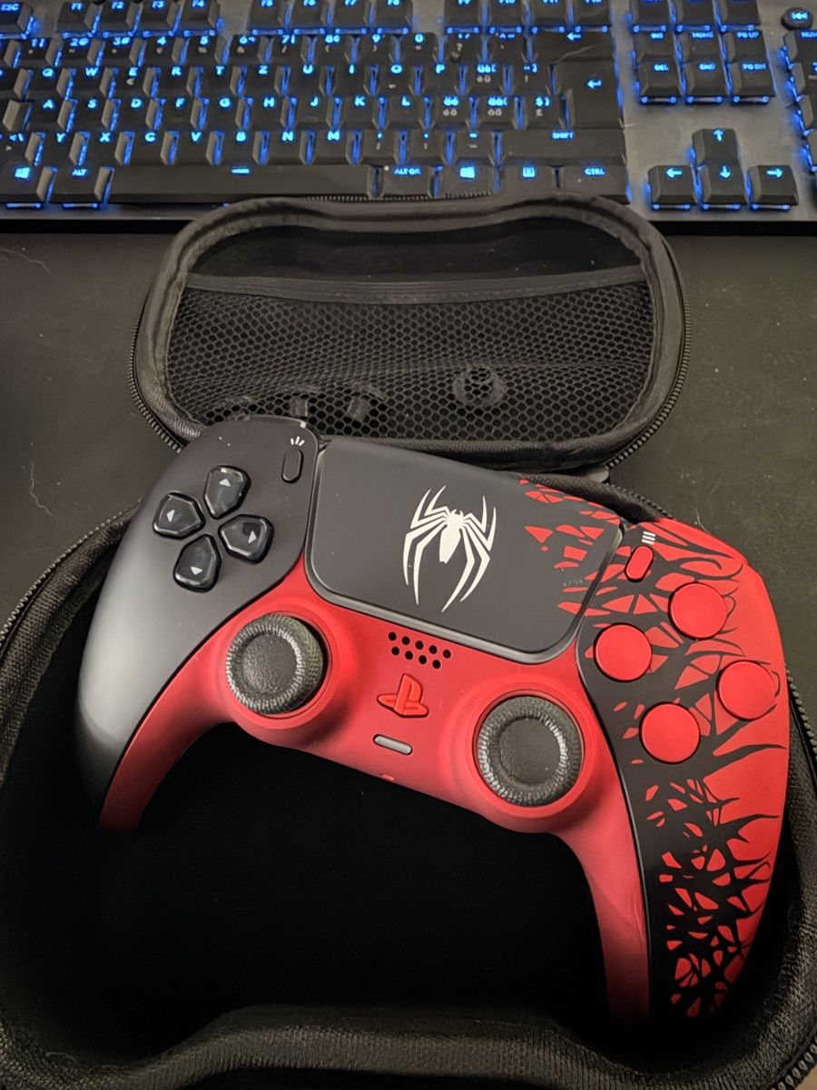 Sony Controller: PS5 DualSense Spiderman Custom Controller – Neu (gemäss Beschreibung) aus Selzach von SiendoGaming 2