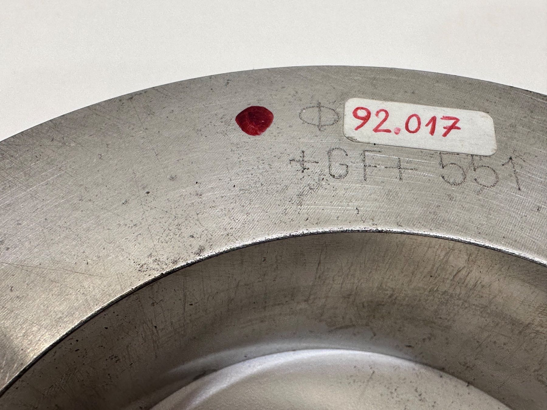 Misurare: Prüfring 92mm Messring Kalibrierring – Usato da Boswil venduto da ABLagerBoswil 1