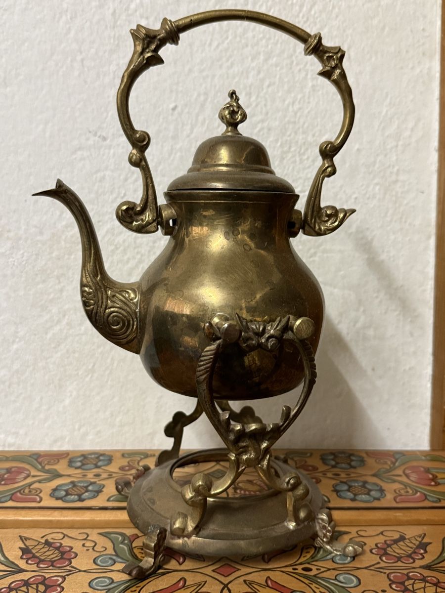 Teekanne Mit Stovchen Vintage