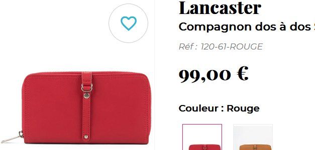 Portemonnaie: Portefeuille Lancaster – Gebraucht aus Collonges von arashee 2