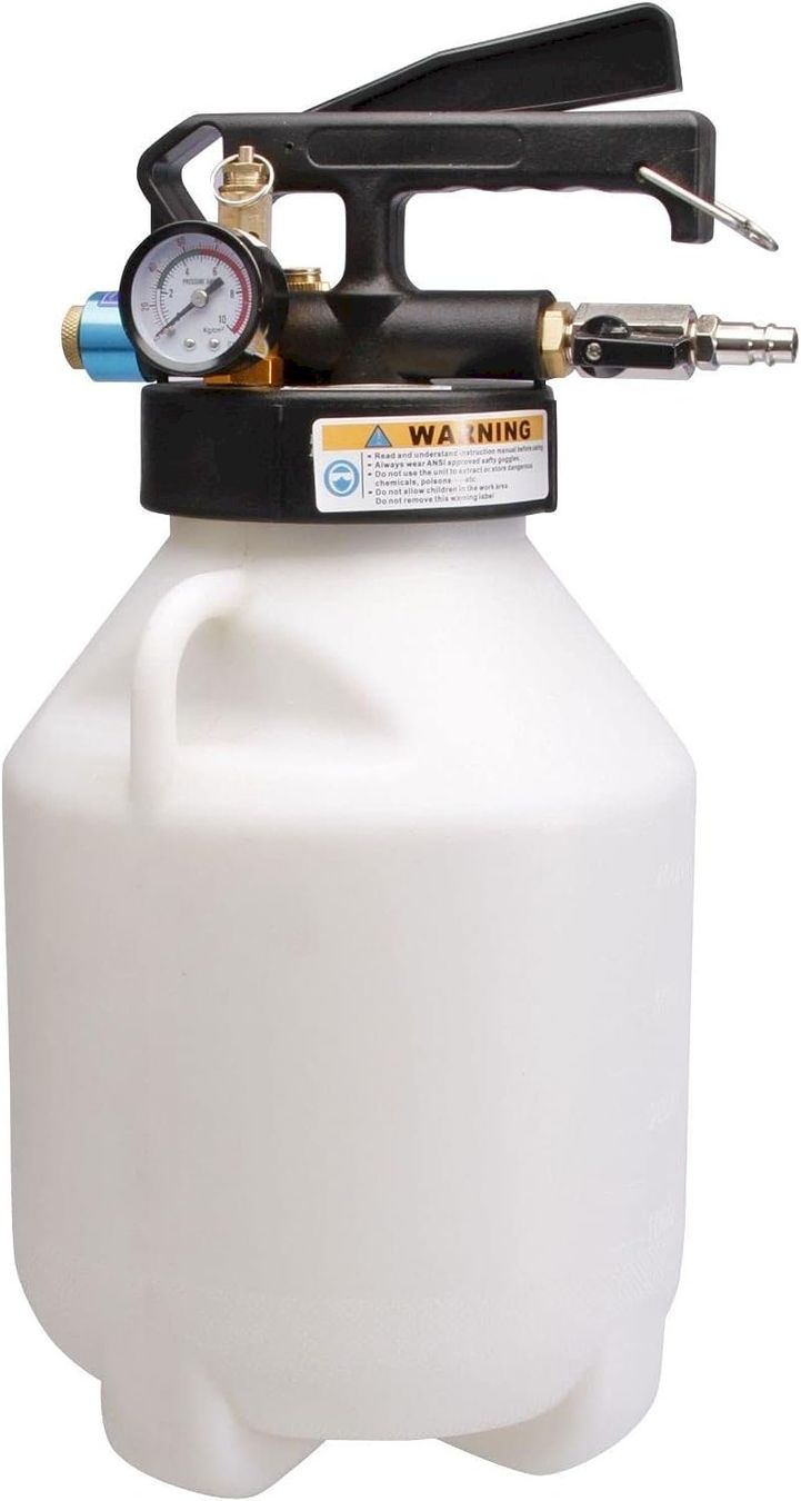 Altre attrezzature per officine: Druckluft Ölwechsel 6L + 13 Adapter – Nuovo e nell'imballaggio originale da Bottighofen venduto da zaap 1