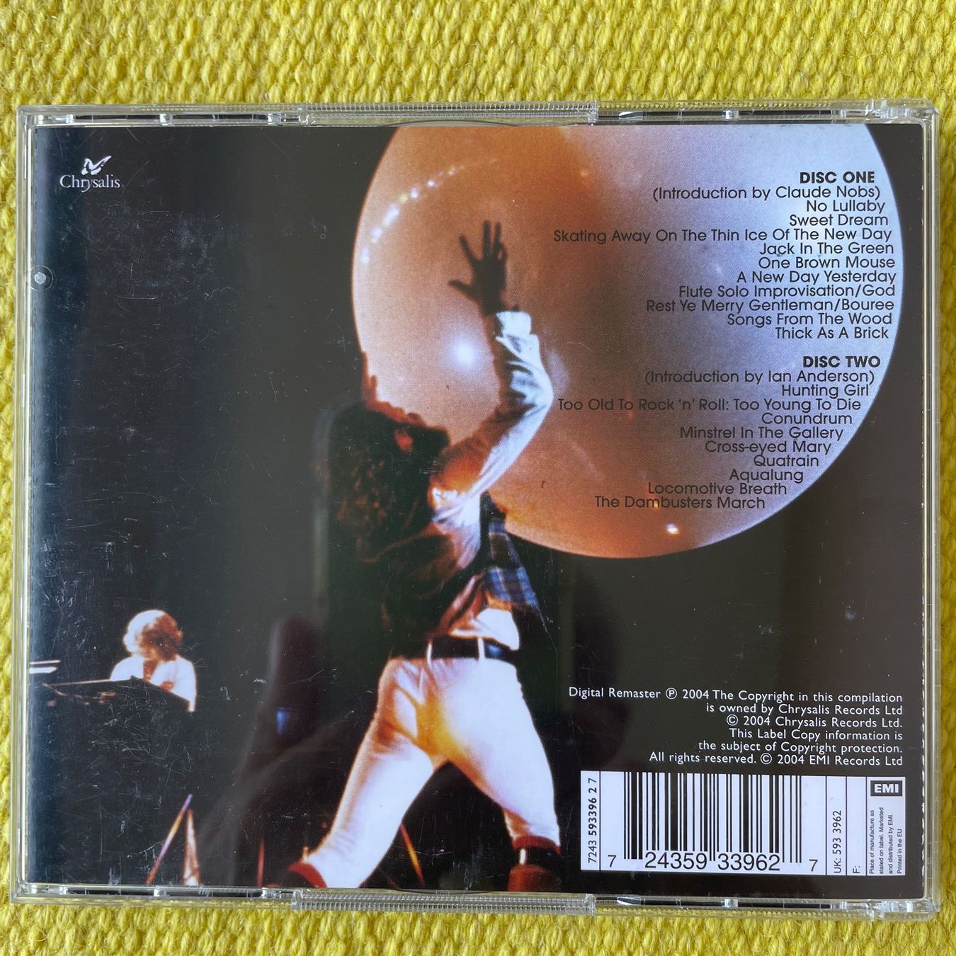 CDs: JETHRO TULL-2CD LIVE DIGITALLY REMASTERED – D'occasion à Rorschacherberg par CD-Roli 1