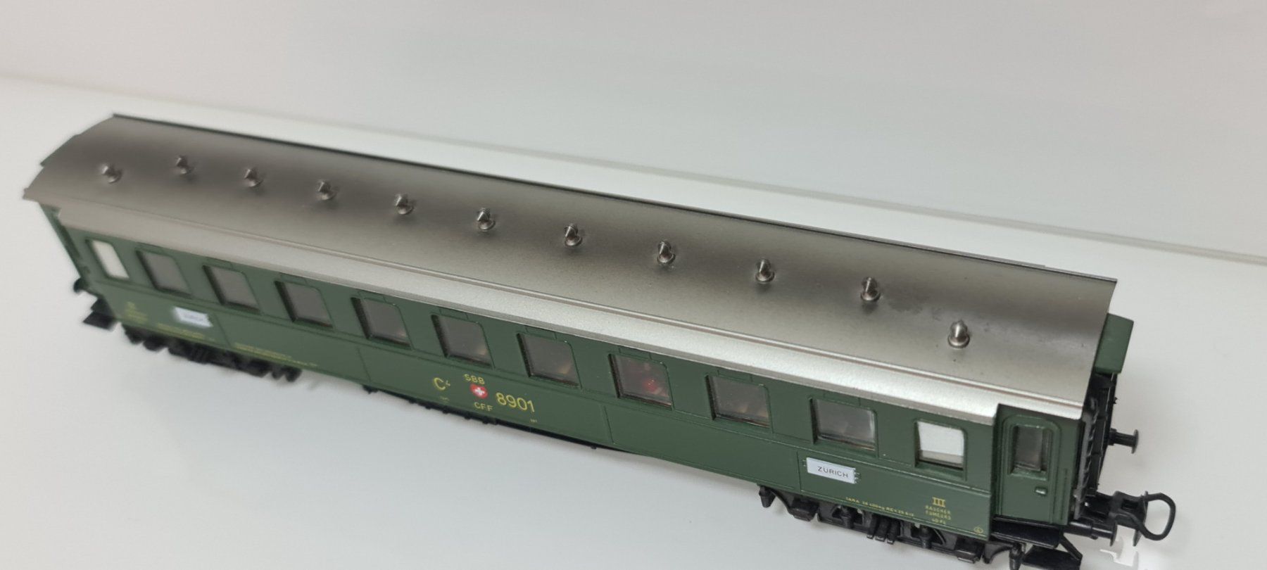 Märklin Modellini di ferrovie: Märklin Gotthardbahn m. Licht H0/AC – Usato da Neuenhof venduto da ludovicco 2