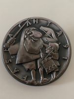 Fasnacht Basel ZUGSPLAKETTE Silber 1991