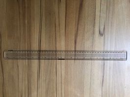 1 Lineal 45 cm Plastik Blundell Harling