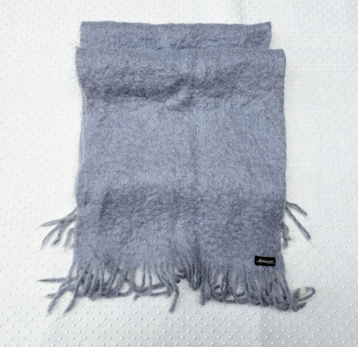Foulard & Sciarpe: Warmer Winter Schal 100% Mohair Grau – Usato da Gysenstein venduto da joshuas81 2