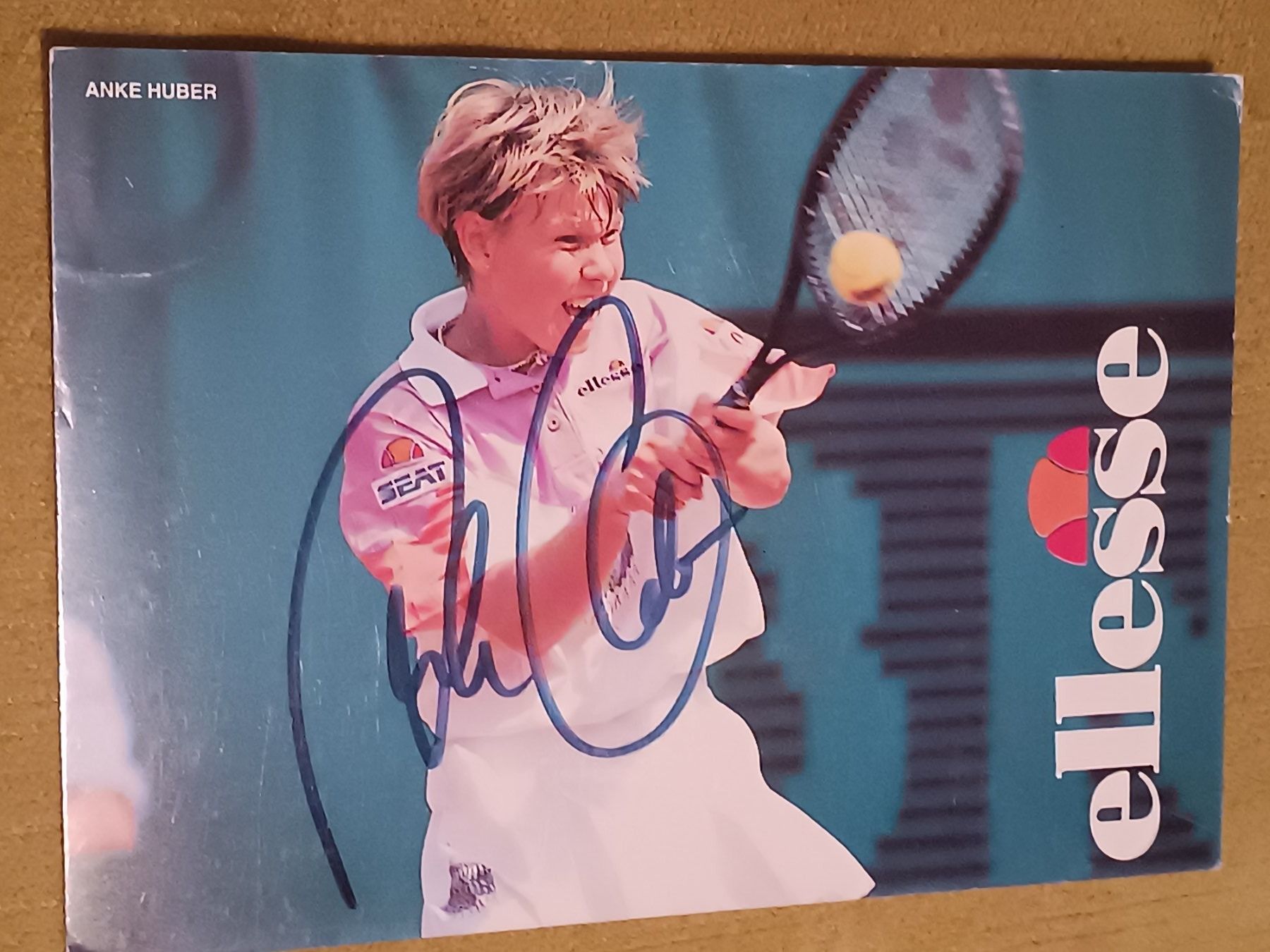 Autografi: Anke Huber -Tennnis - handsigniert – Usato da Menziken venduto da Autogramme