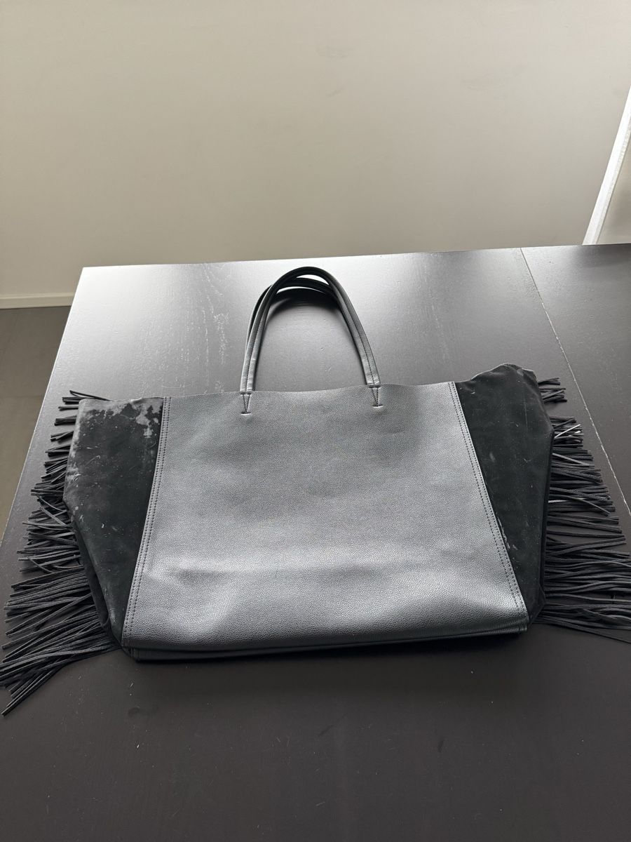Victoria's Secret Borse da donna: Grosse Tasche mit Fransen Schwarz – Usato da Zürich venduto da Jen10 7