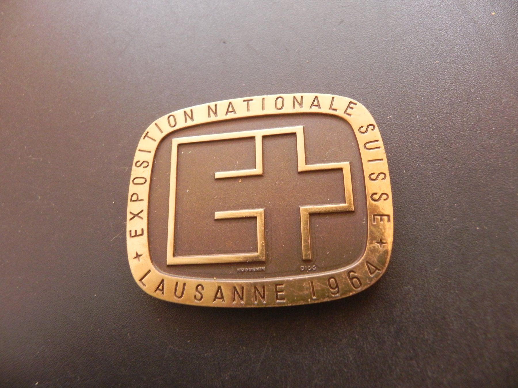 Medaillen: Medaille Schweizer Landi Lausanne 1964 – Gebraucht aus Biel/Bienne von Gogolozi