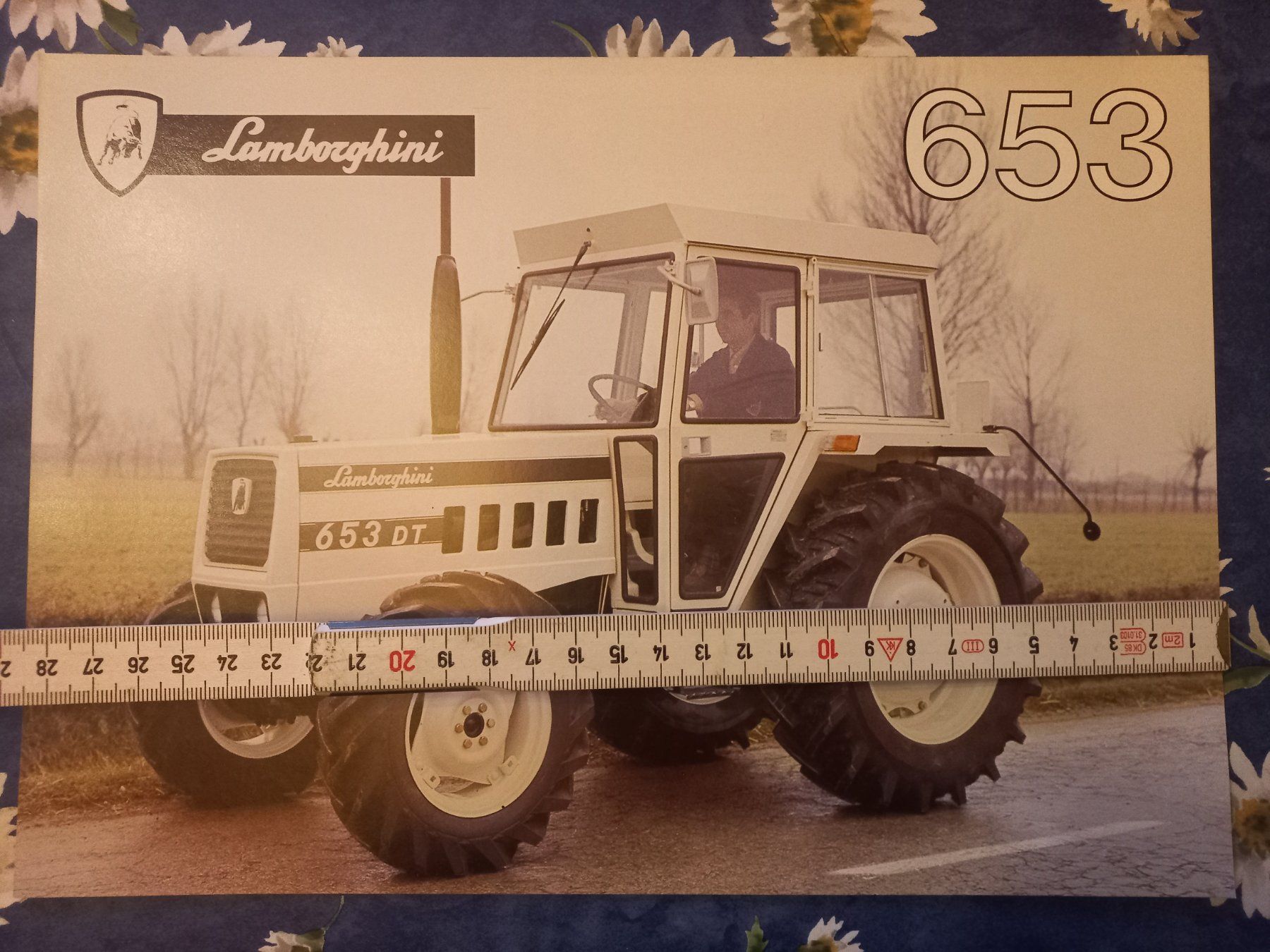 Lamborghini Documenti: Original Oldtimer Traktor Prospekt Lamborghini 653 Deutsch – Nuovo (secondo la descrizione) da Dulliken venduto da classiclerchdulliken