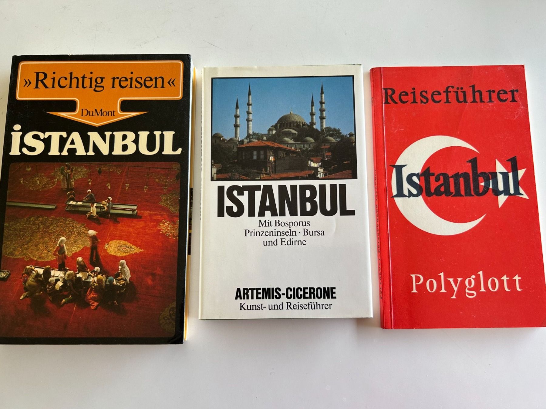 Libri: 3 Istanbul Reiseführer - DuMont, Polyglott, Artemis – Usato da Hagendorn venduto da Teora66