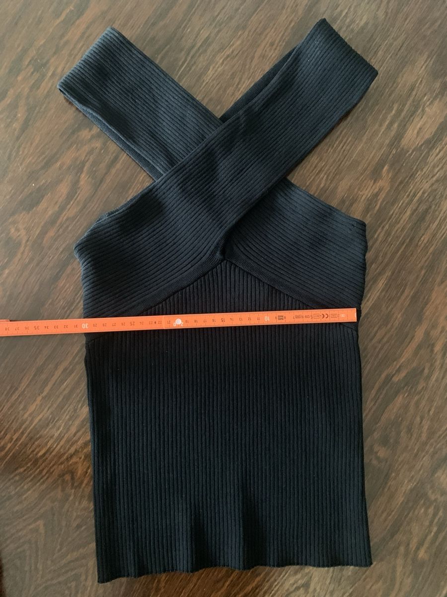 Maje Tops: Top MAJE noir X croisé - taille 1 – Gebraucht aus Lausanne von Xiaoxi 4