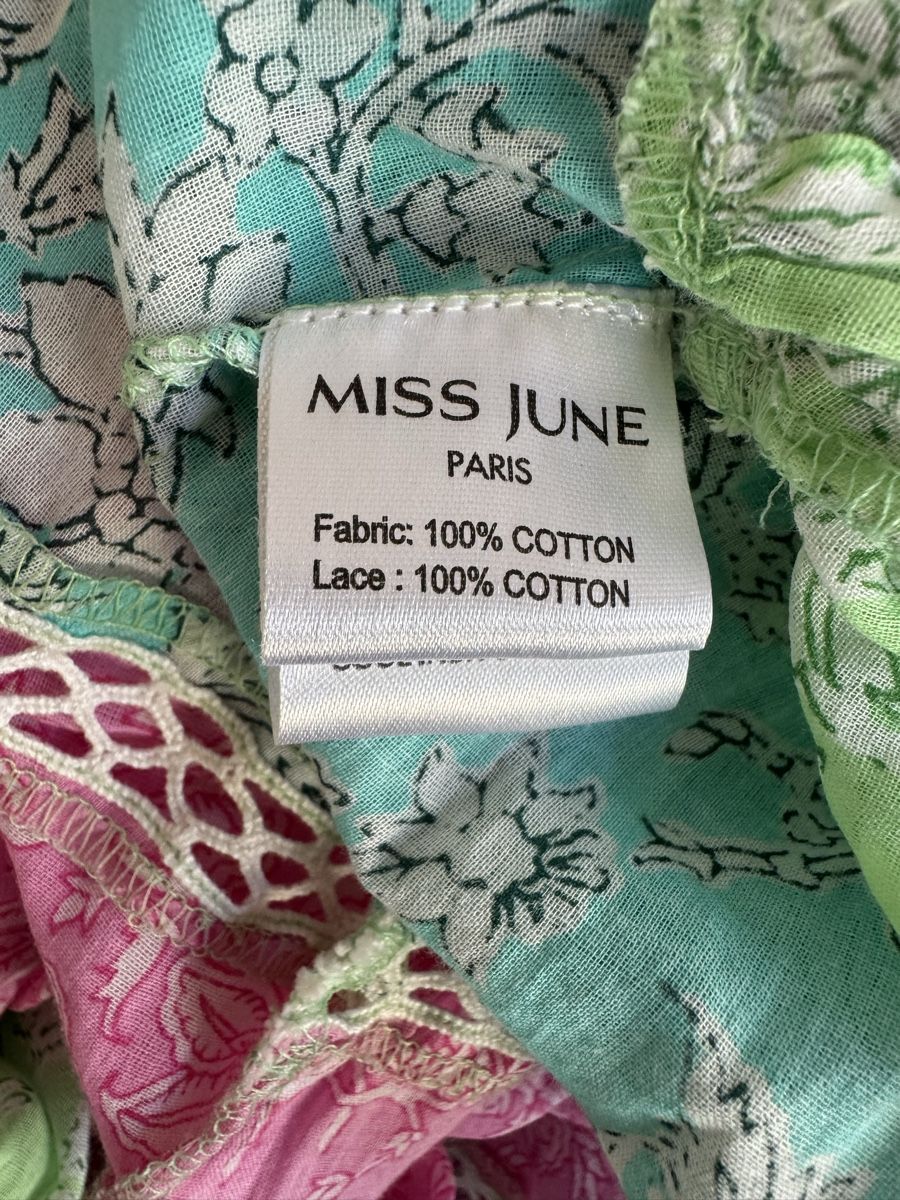 Kleider: Miss June Paris, robe longue Sandra, coton, taille unique – Neu (gemäss Beschreibung) aus Morges von sandy069 4