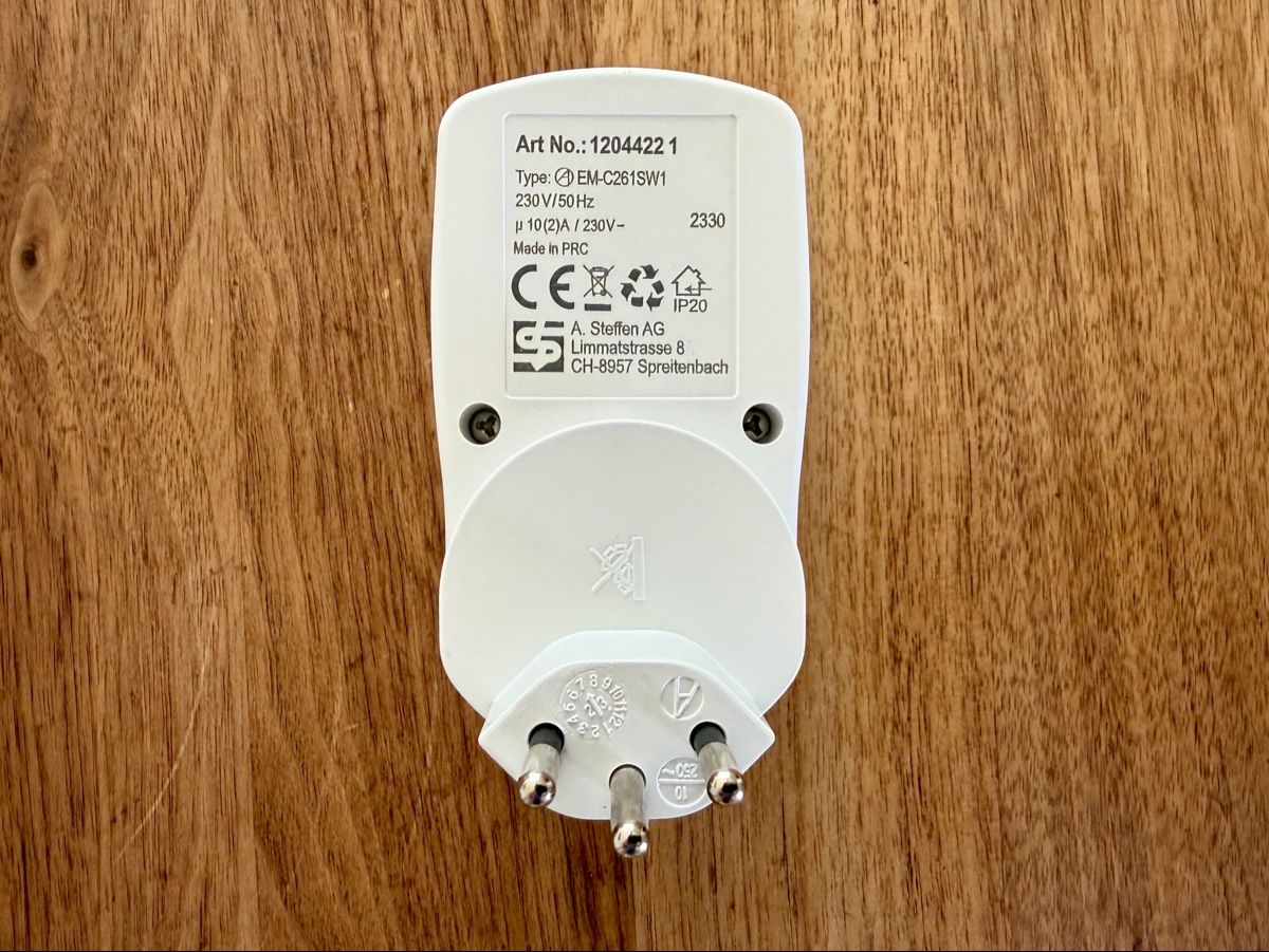 Stecker: Prise programmable digitale max 2500W état neuf – Gebraucht aus Bussigny von Bliss46 1