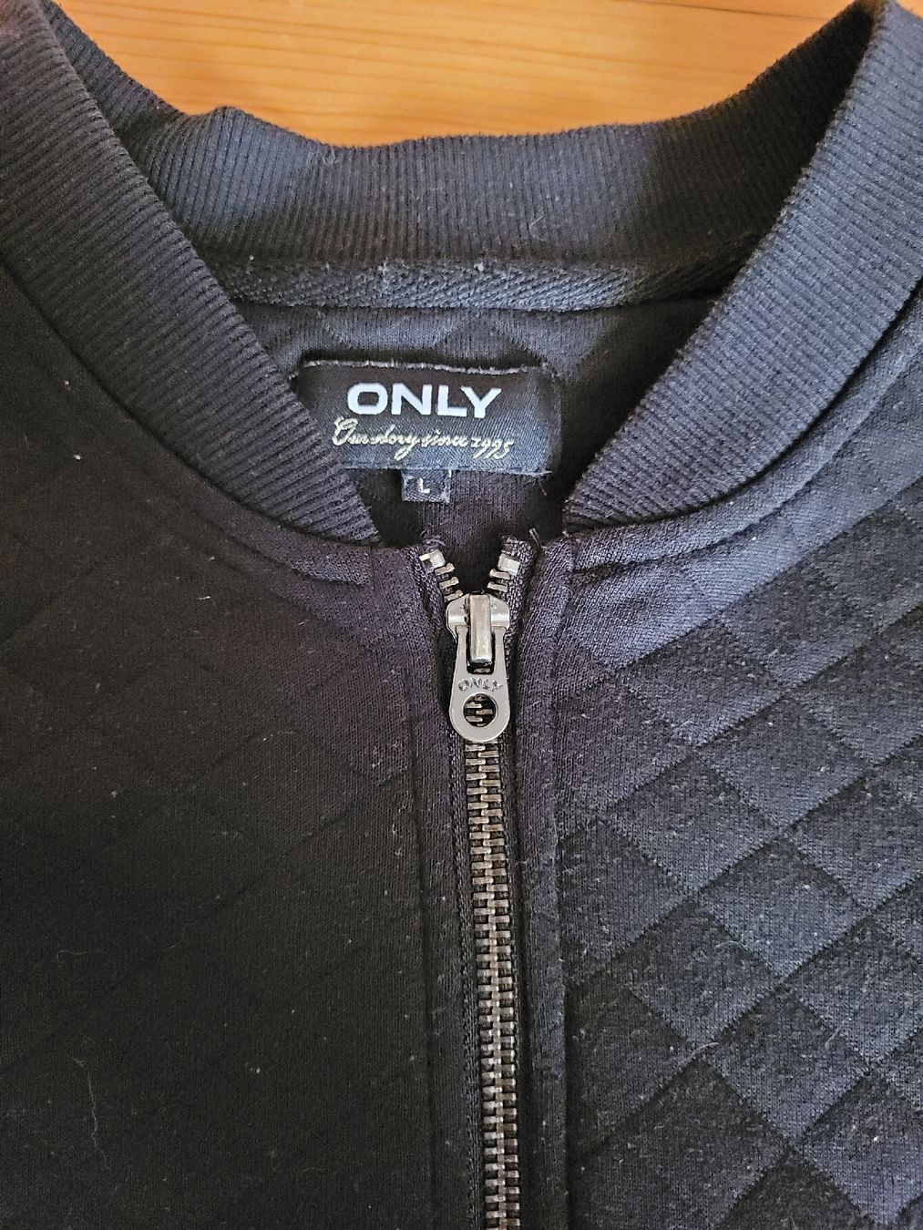 Only Giacche: Only Übergangsjacke, Schwarz, Grösse L – Usato da Mollis venduto da Karin1996 1