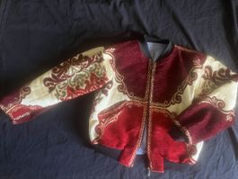 Bomberjacke aus Brokat-Stoff, Vintage Design Frühlings-Styl