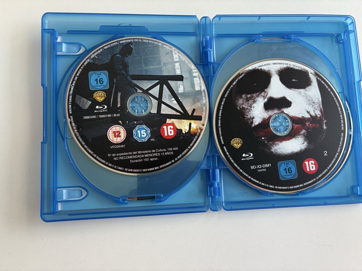 Tutti i DVDs: Blu-Ray THE DARK KNIGHT - TRILOGIE  – Usato da Chur venduto da Knokno199 3
