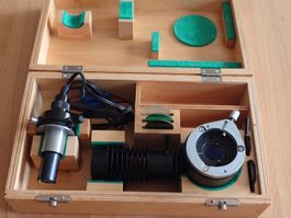 PZO OE4 Beleuchtungseinheit für Mikroskop – Set mit Filtern