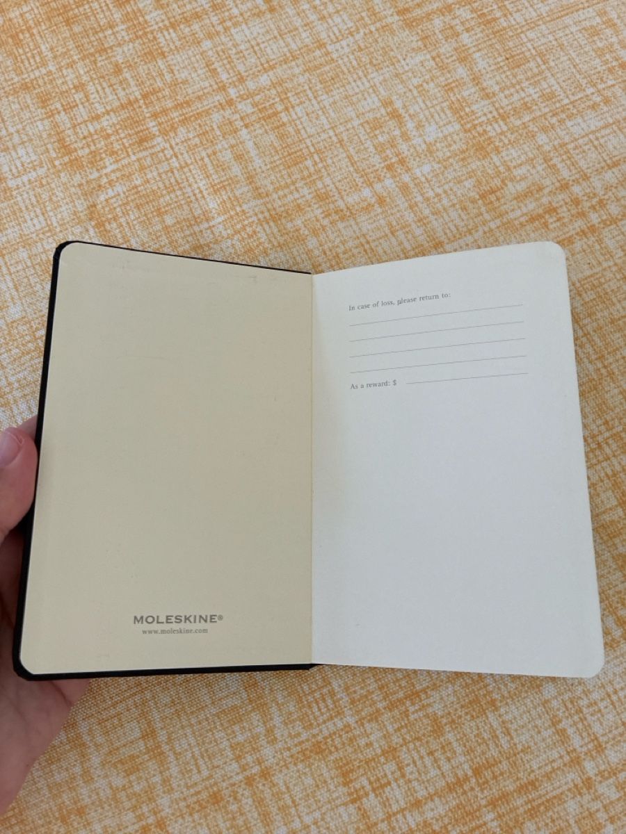 Schreibblöcke: Moleskine Notebook Black Small Unused Condition – Neu (gemäss Beschreibung) aus Basel von dal_r7dw 2