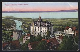 Walzenhausen, Ortspartie mit Hotel Kurha