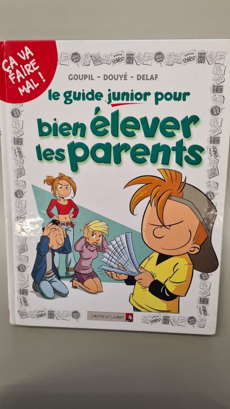 Fumetti: BD : Guide Junior : Bien élever les Parents – Usato da Châtonnaye venduto da Jaydee6