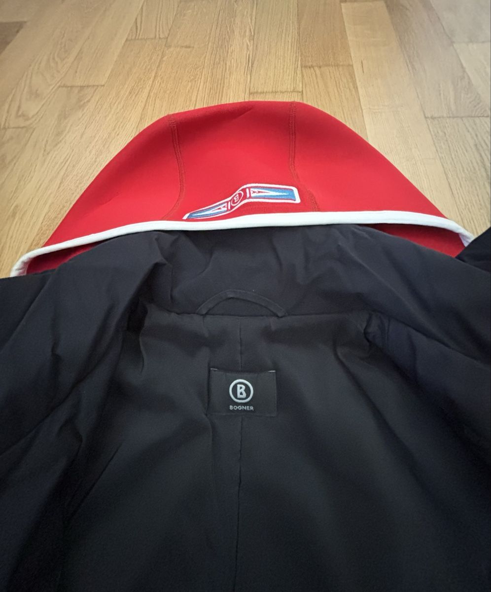 Bogner Giacche: Bogner Jacke Gr.40, Silber Hardware, Rot/Schwarz, Winter – Usato da Jona venduto da FashionQueen2306 4