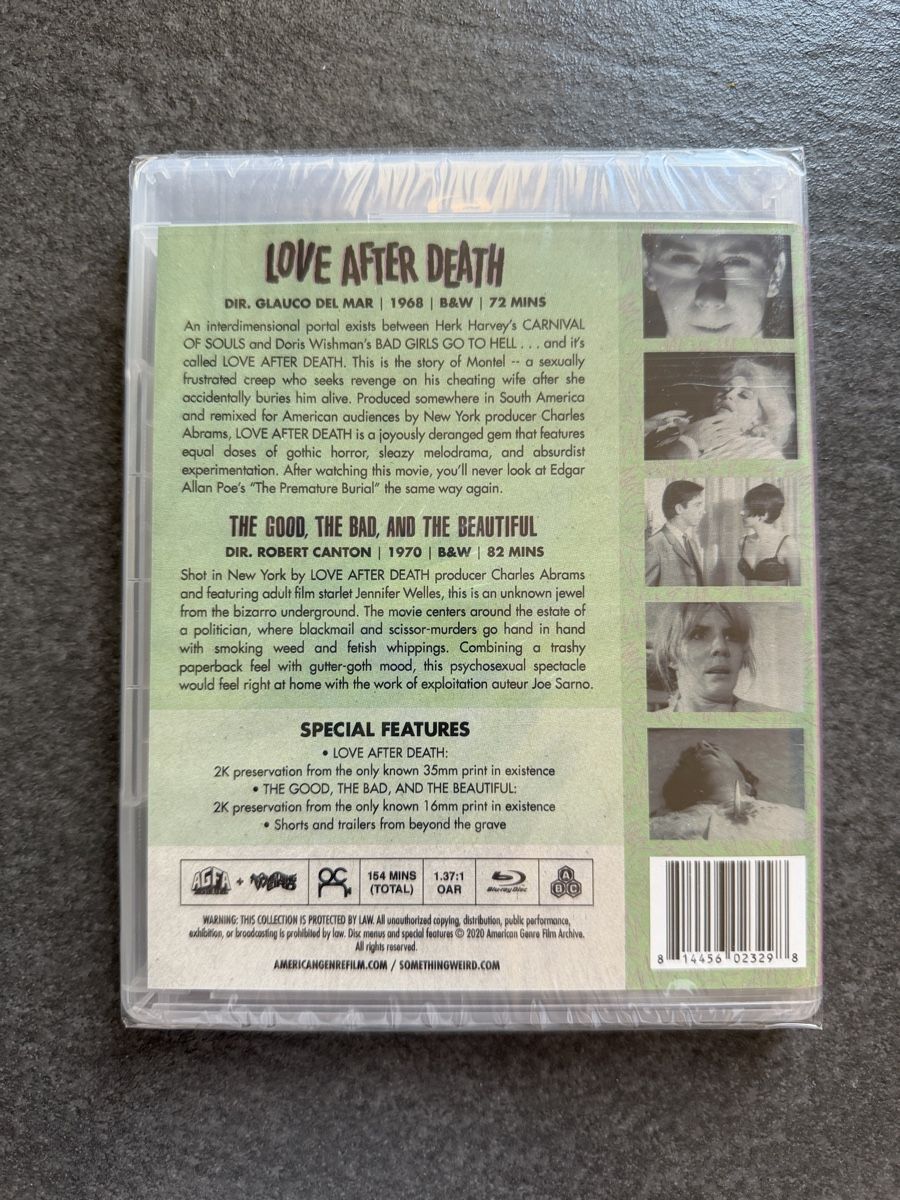 Tous les DVDs: Love After Death Blu-Ray AGFA – Neuf (Voir description) à Zürich par cENS0R 3