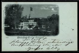 Mondschein-AK Weissbad /Appenzell, Hotel