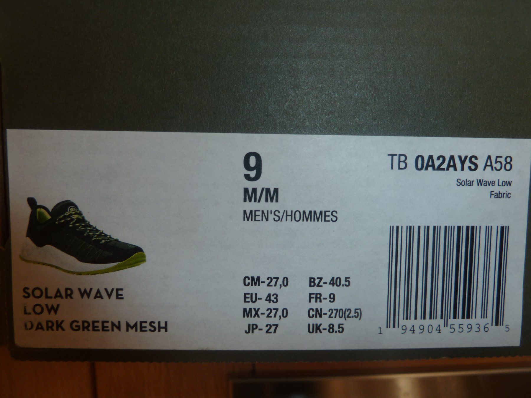 Timberland Scarpe da uomo: chaussures TIMBERLAND – Nuovo e nell'imballaggio originale da Fontenais venduto da Vava68