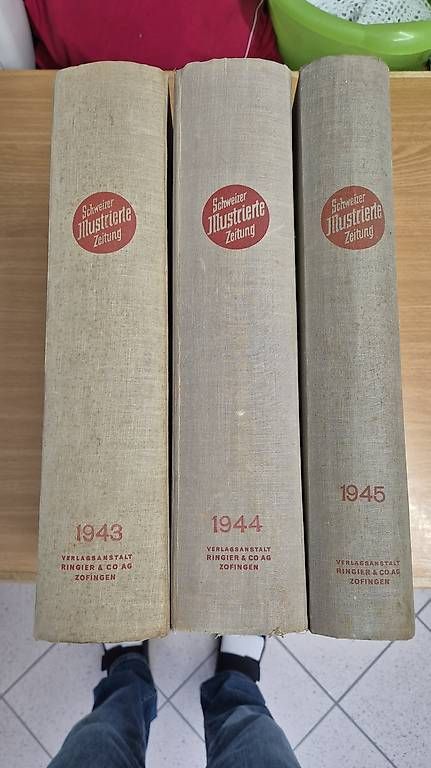 Zeitschriften & Magazine: Schweizer Illustrierte Zeitung, Bände 1943/44/45  – Gebraucht aus Embrach von Beteigeuze 1