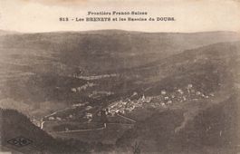 Frontiere Franco Suisse les Brenets Bassins de Doubs