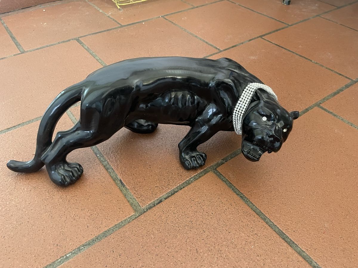 Statuette: Schwarzer Panther Figuren – Usato da Münchwilen TG venduto da SeHuDoHu 1