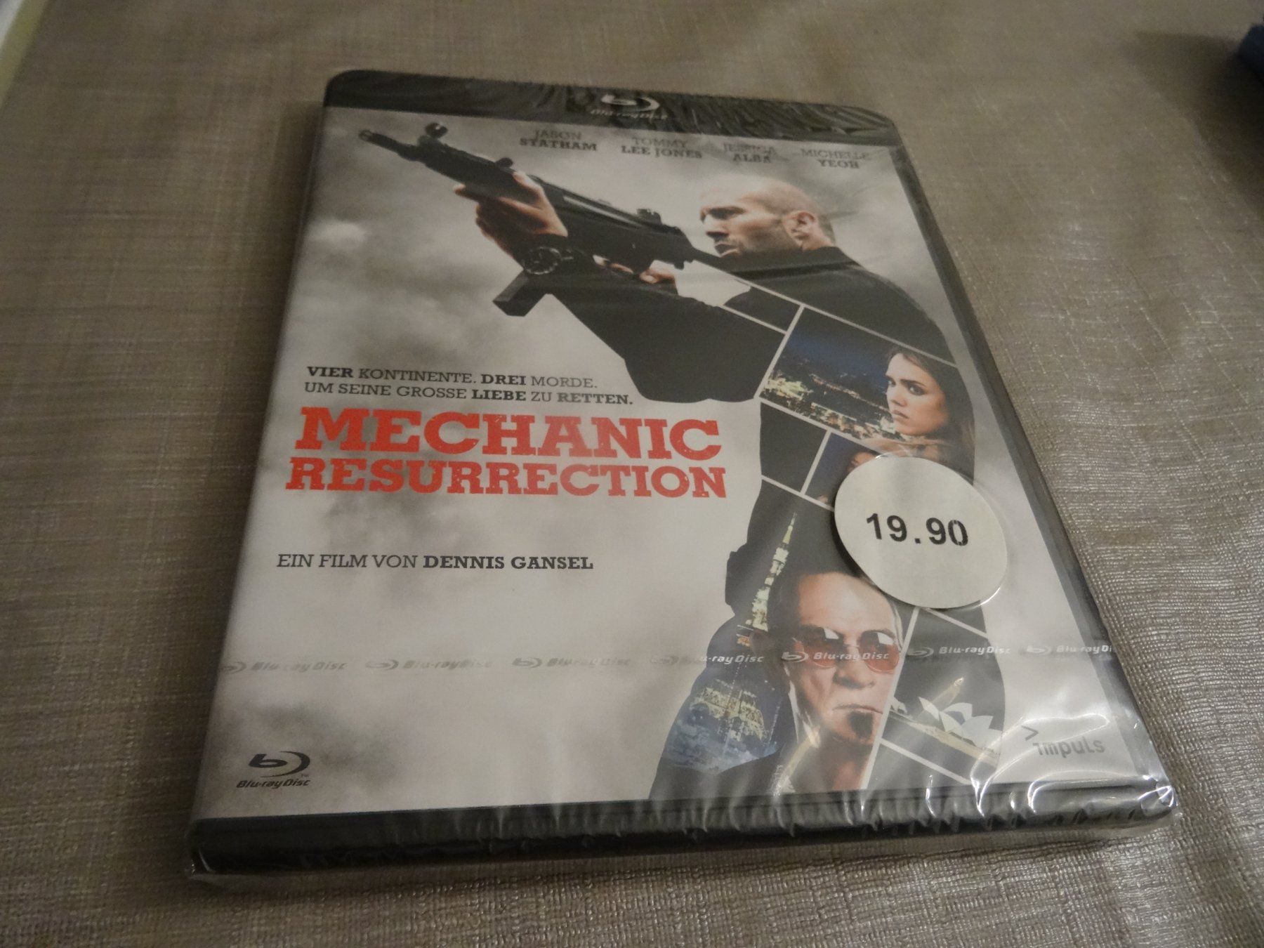 Alle DVDs: Mechanic: Resurrection - Blu-ray NEU – Neu und originalverpackt aus Olten von Disc-Verkauf