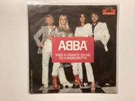 Abba Single - Take A Chance On Me / I’m Marionette