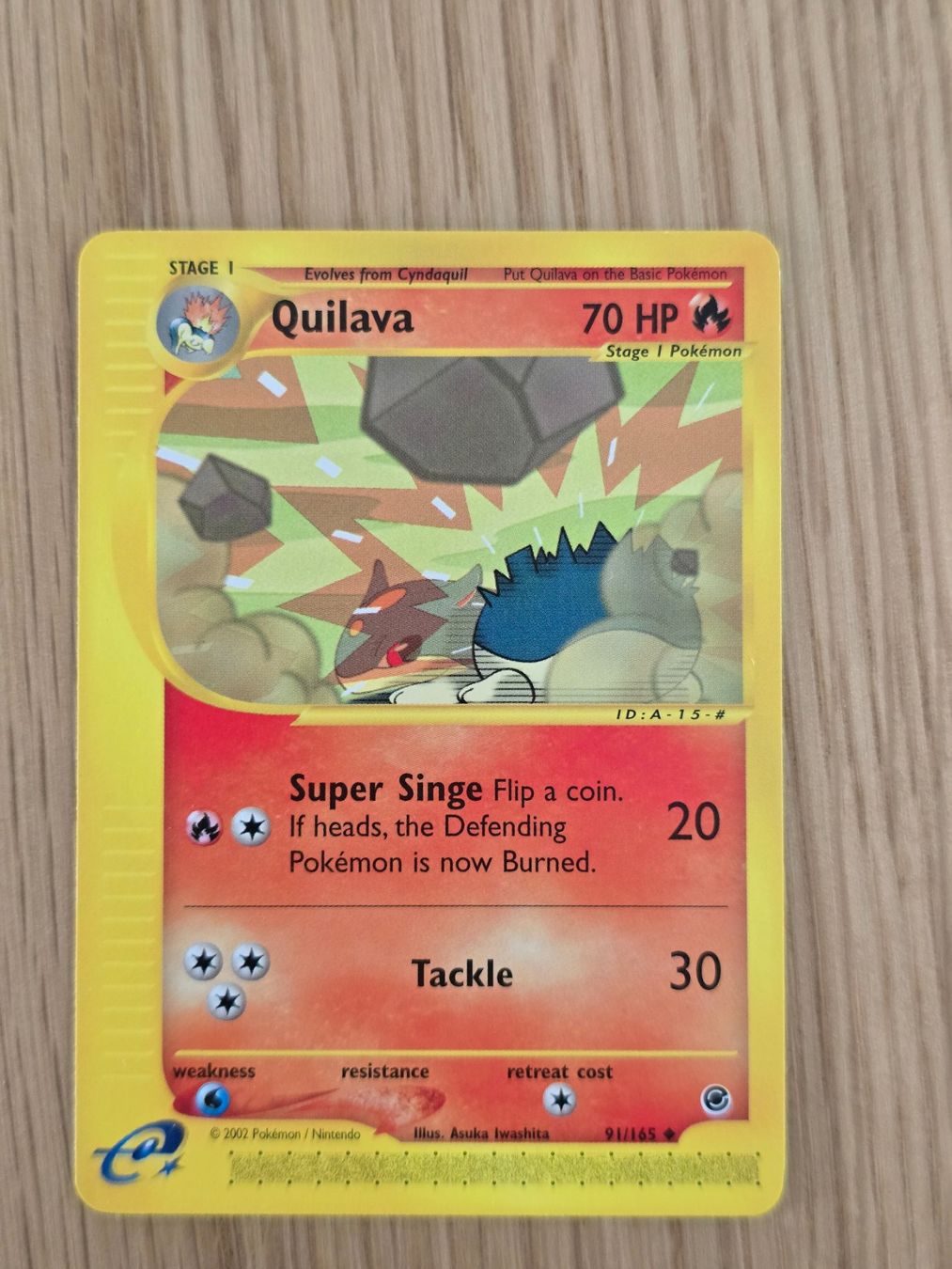 Pokémon Cartes à collectionner: Pokémon TCG Expedition Quilava – Neuf (Voir description) à Rotkreuz par Mahkoh