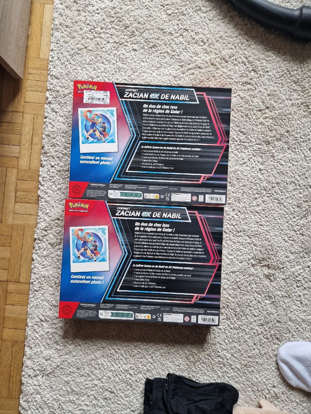 Pokémon Sammelbilder & Trading cards: 2x Coffret Zacian Pokémon – Neu und originalverpackt aus Les Acacias von S.Vieira 1