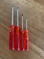 Set mit 4 Kreuzschraubenziehern, Chrom Vanadium, PB Swiss T.
